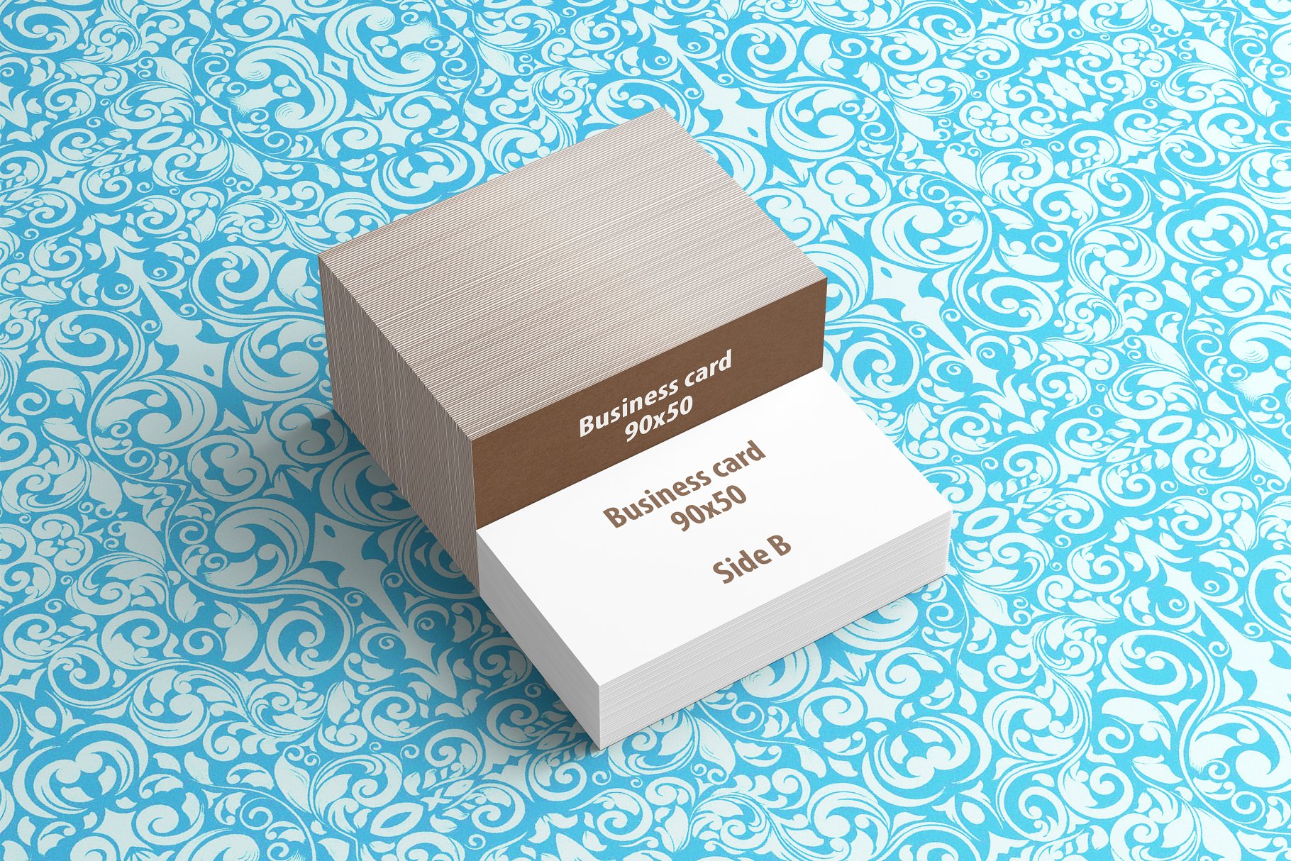 标准企业名片样机模板 Standard Business Cards Mockups v.1插图3