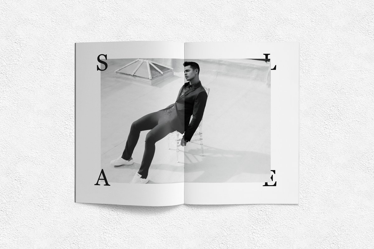 时尚男装杂志画册设计模板插图11