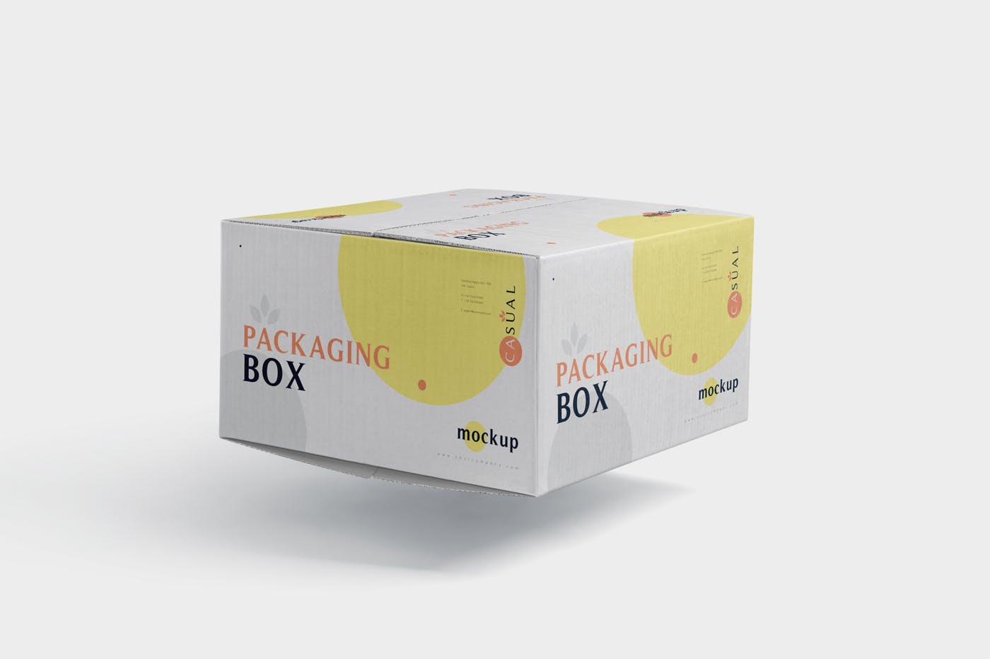 品牌定制包装箱物流快递包装箱外观设计样机 5 Packaging Box Mockups插图(5)