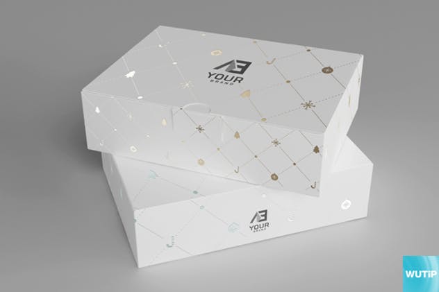 高级礼品包装盒子样机Vol.6 Package Box Mockups Vol6插图(9)