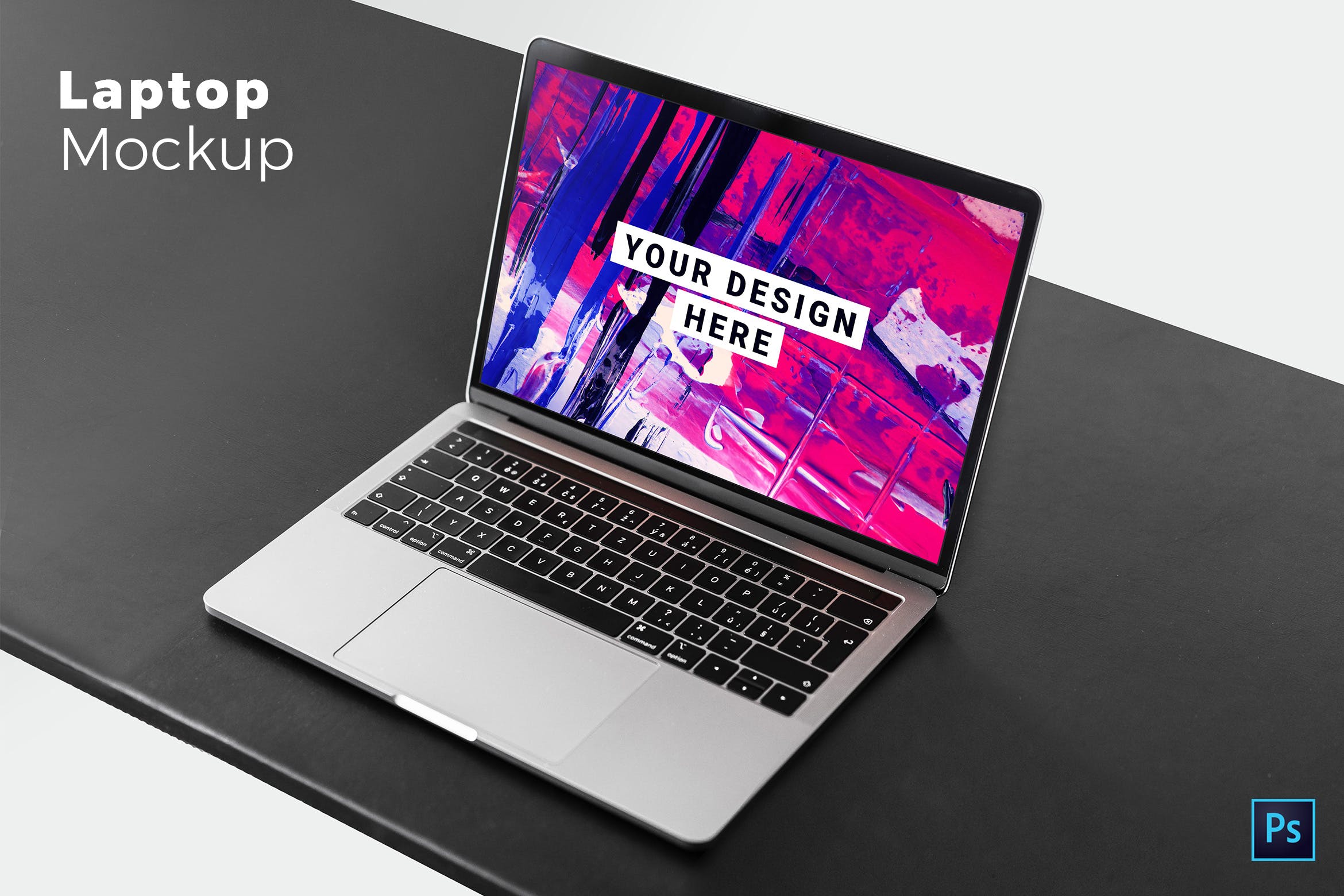 Web网站设计效果图预览MacBook样机模板 Laptop Mockup插图