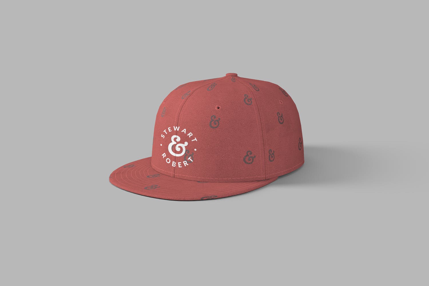 时尚风格棒球帽外观印花设计样机模板 Snapback Full Cap Photoshop Mockups插图(2)