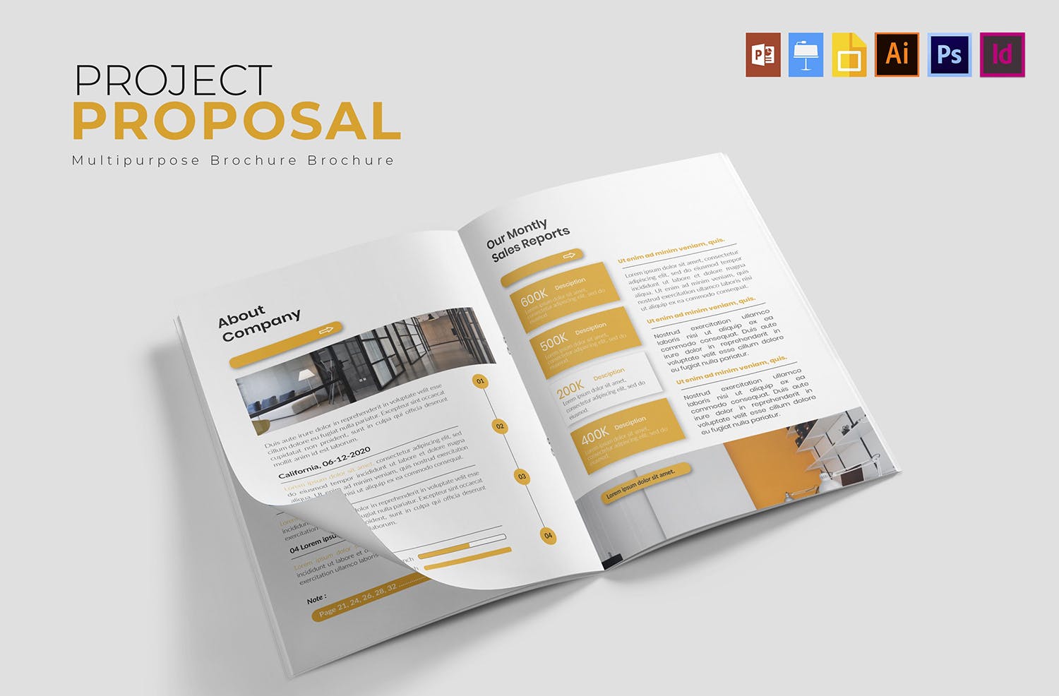 项目建议书/提案设计模板 Project | Proposal插图(3)