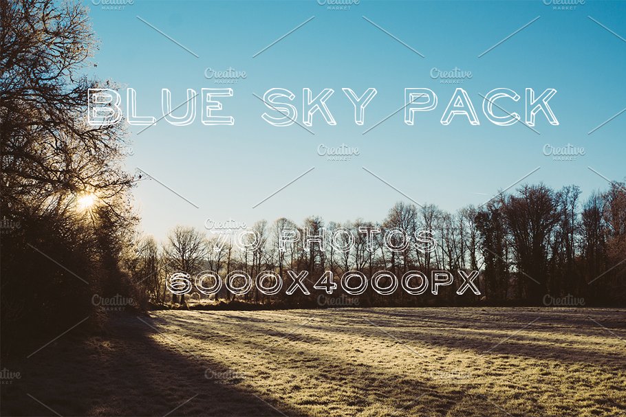 高清蓝天景观照片合集 Blue Sky Photo Pack插图2