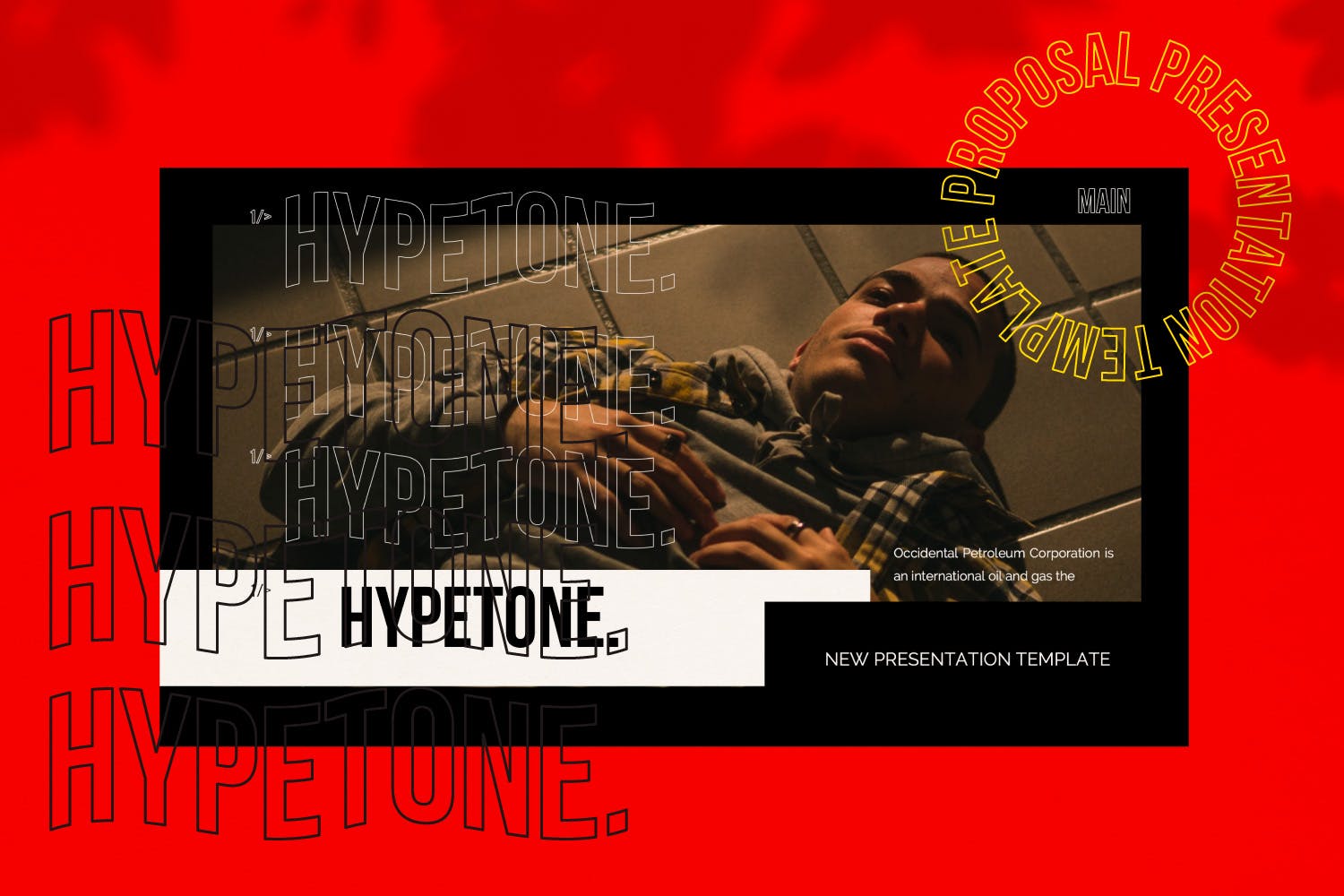 潮流服饰品牌介绍谷歌幻灯片模板 Hypetone – Google Slide插图(1)