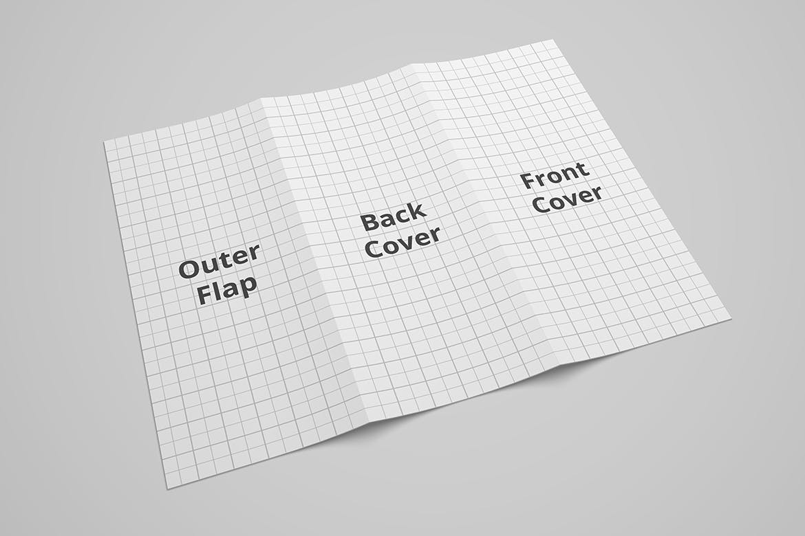 三折页宣传册设计多角度预览样机模板 Trifold Brochure Mockup插图(9)
