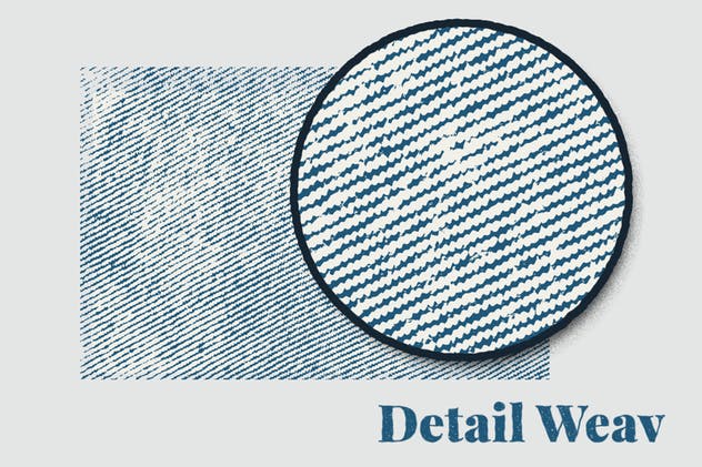 经典蓝色牛仔背景纹理包 Denim Texture Pack 1.4插图5