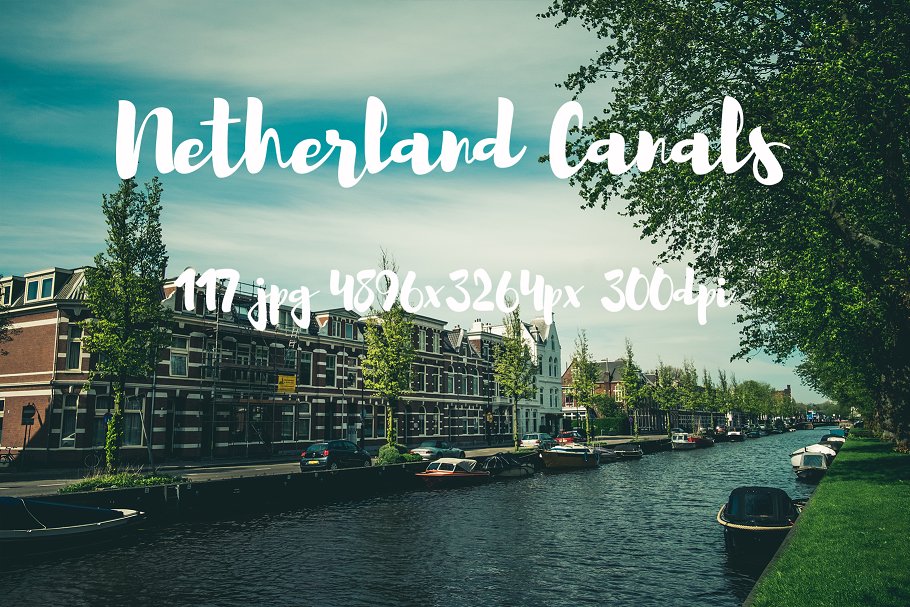 荷兰运河景色照片素材 Netherlands canals photo pack插图(14)