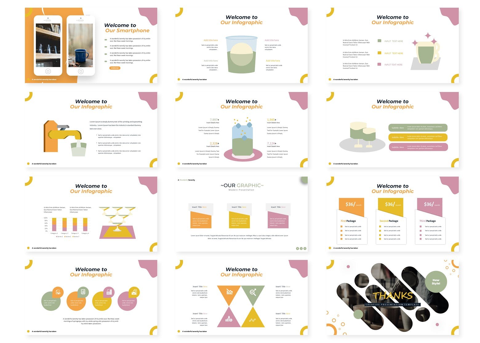 咖啡/咖啡厅品牌宣传&咖啡培训课程PPT幻灯片模板 Muugie | Powerpoint Template插图(3)