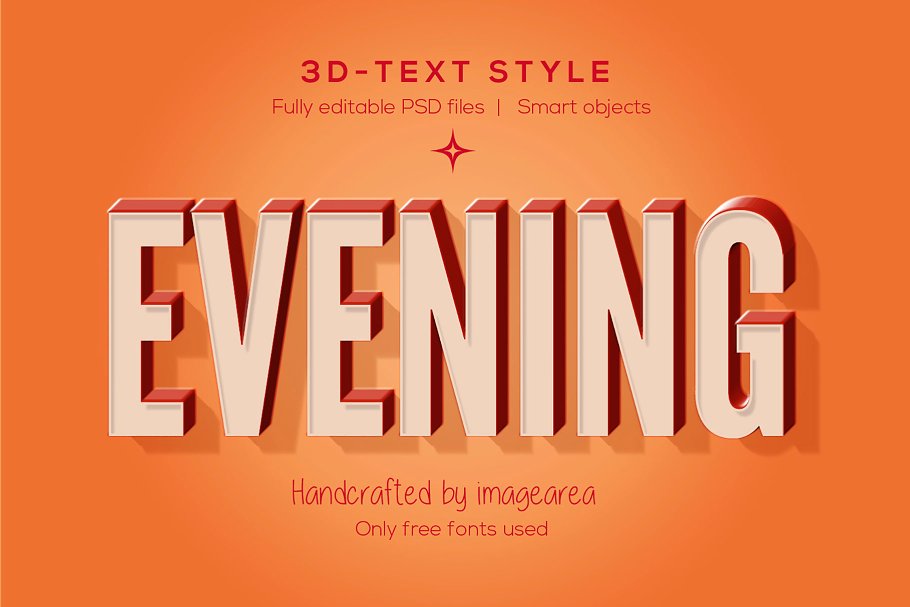 创意3D文本图层样式 Amazing 3D Text Styles插图(1)
