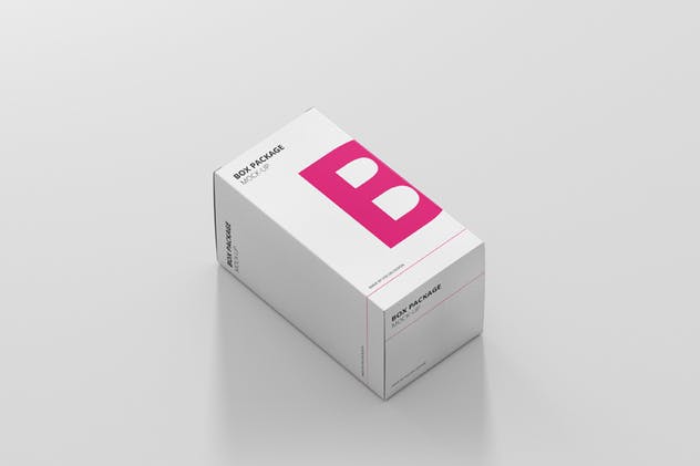 矩形礼品盒包装外观设计样机 Package Box Mock-Up – Rectangle插图(5)