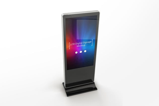 液晶屏幕数字广告牌样机 LCD Digital Signage Mockups插图(6)