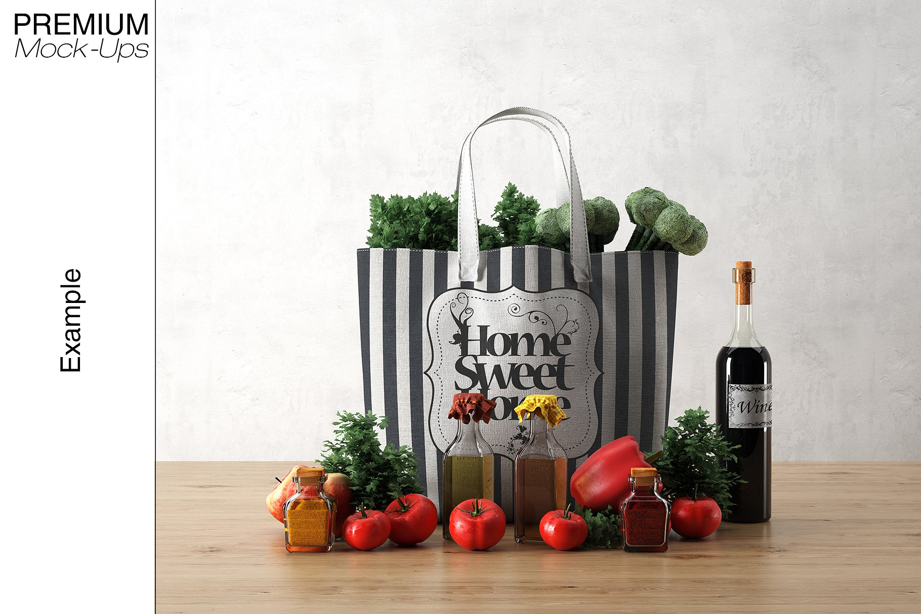 手提帆布环保袋展示样机下载 Tote Canvas Bag Mockups [psd]插图(13)