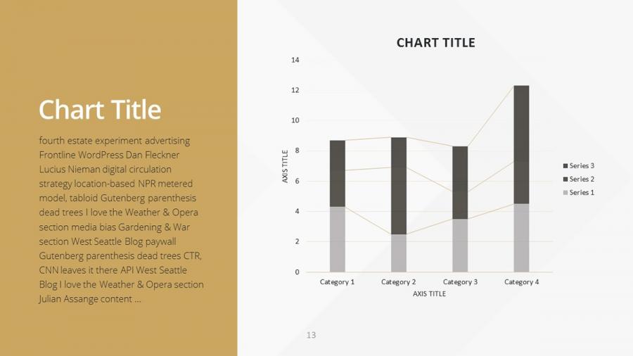 黄金配色免费PPT模板 GOLDEN Free Powerpoint Presentation [POTX]插图(14)