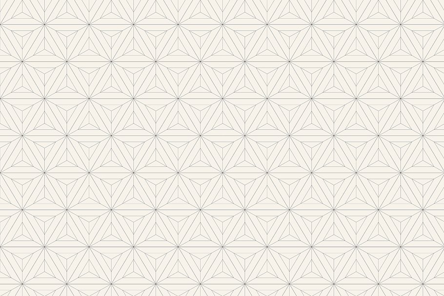 三角形图案无缝纹理 Triangles. Seamless Patterns. Set 4插图(2)