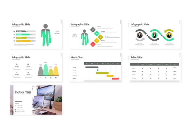 创意产品路演谷歌Google幻灯片模板 Startup – Google Slides Template插图3