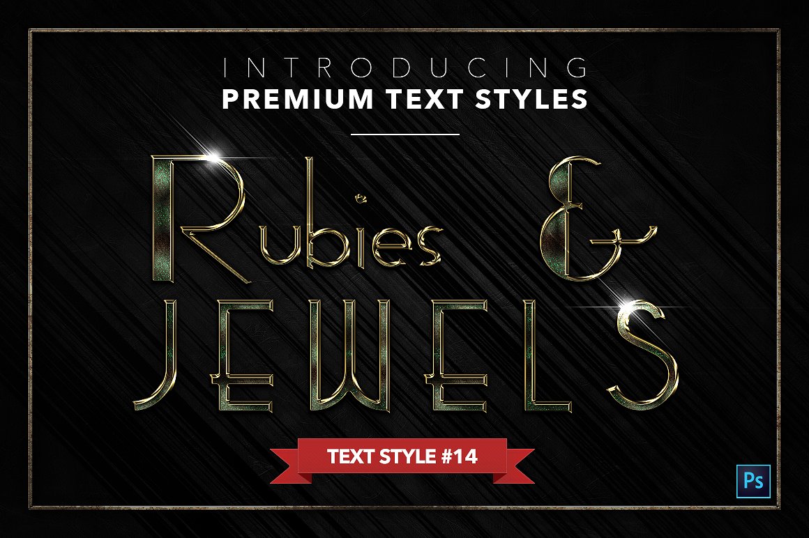20款红宝石&珠宝文本风格的PS图层样式下载 20 RUBIES & JEWELS TEXT STYLES [psd,asl]插图14