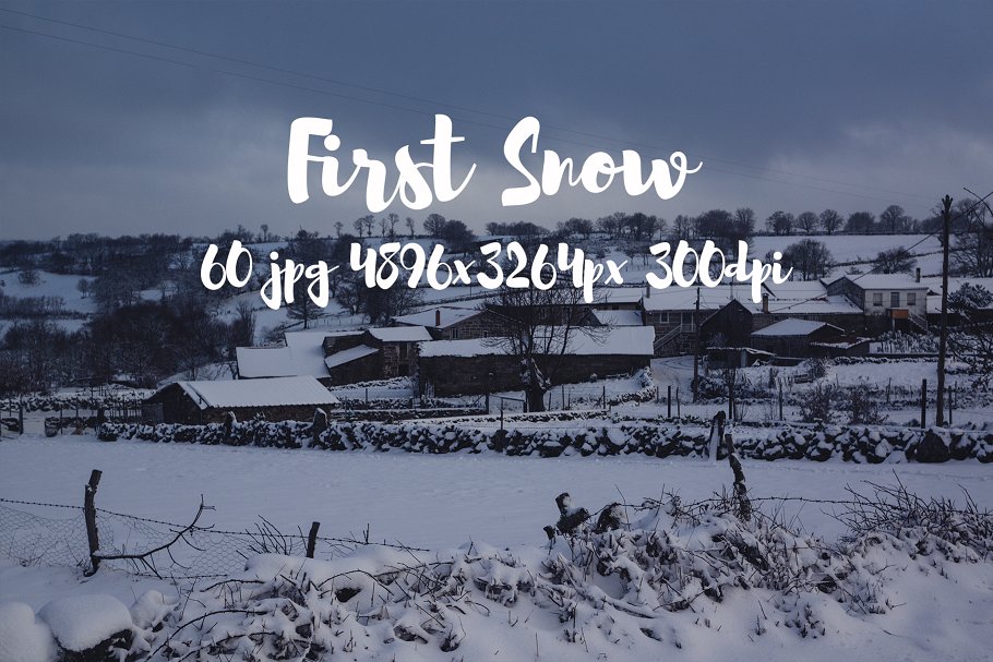高清雪景照片合集 First Snow photo pack插图
