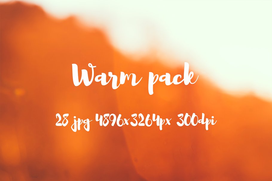 高质量温暖阳光色背景素材 Warm backgrounds pack插图(4)