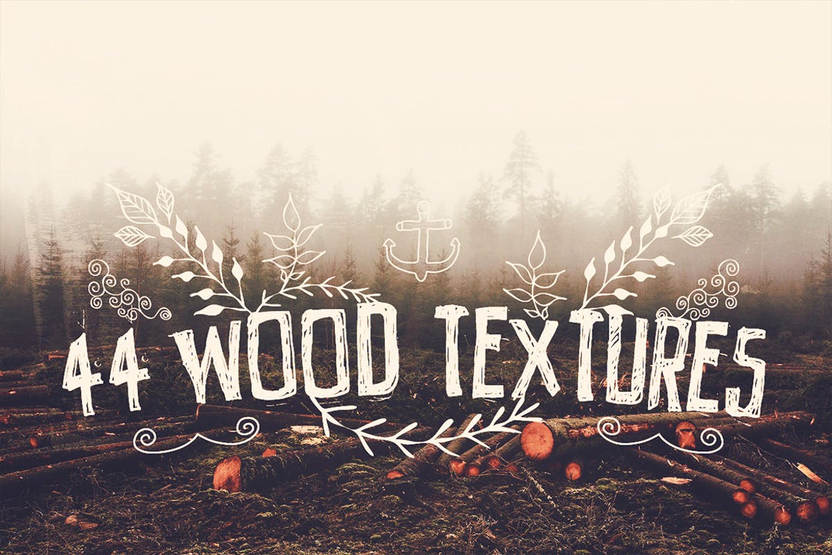 44款木材木纹材质纹理高清背景贴图素材合集 44 Wood Grain Textures插图