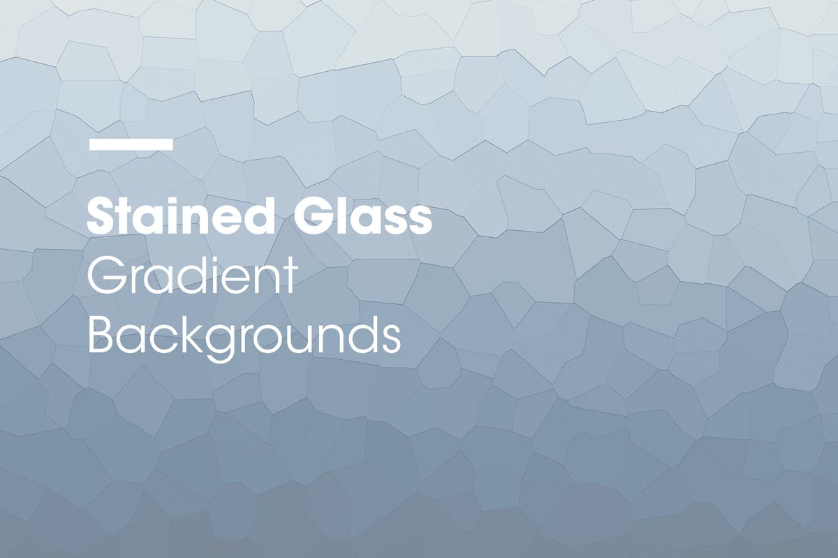 彩色渐变玻璃高清背景素材 Stained Glass | Gradient Backgrounds插图