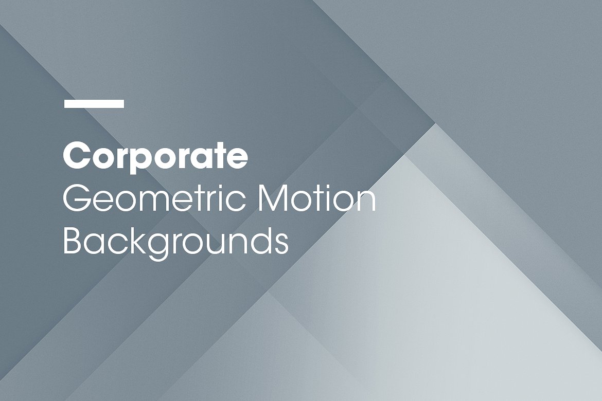 抽象几何背景v1 Corporate | Motion Backgrounds | V01插图(3)