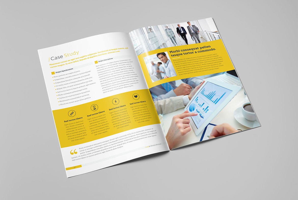 商业手册/企业品牌画册设计模板素材 Colaxs Business Brochure插图6