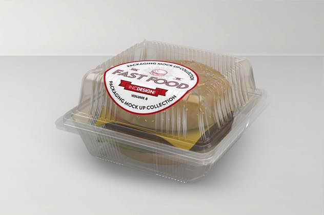 快餐食品包装样机v8 Fast Food Boxes Vol.8: Take Out Packaging Mockups插图(2)