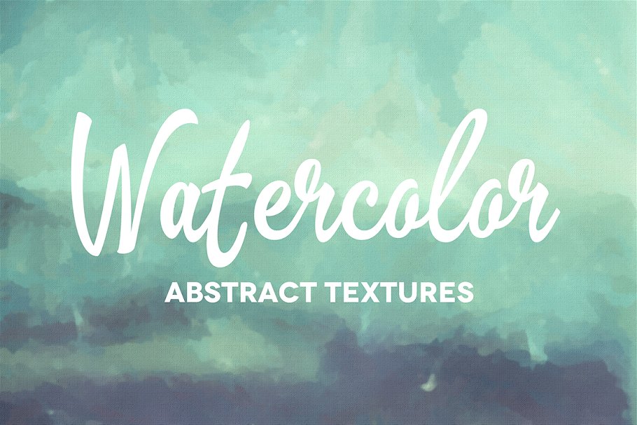 50款抽象水彩肌理纹理 50 Abstract Watercolor Textures插图
