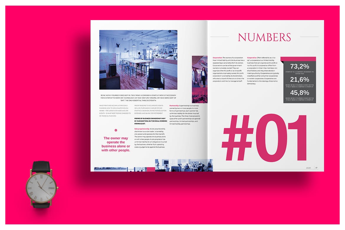 2020年上市集团公司企业画册设计模板 Company Profile 2020插图(8)