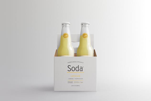 苏打饮料瓶包装样机v1 Soda Drink Bottle Packaging Mock-Ups Vol.1插图(9)