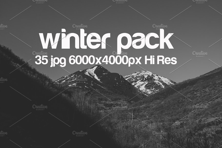 冬天景观高清照片素材 winter photo pack插图