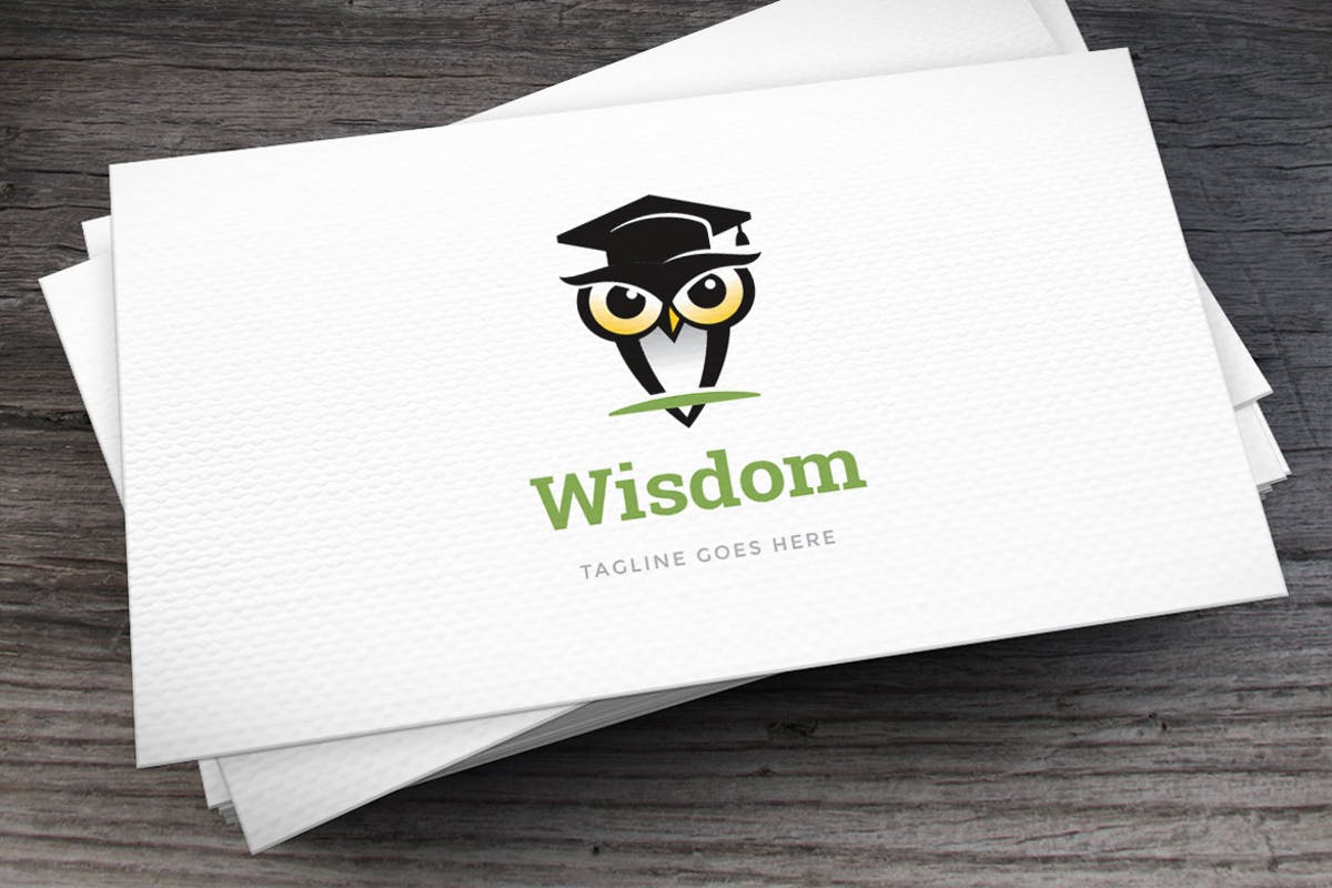 智慧智商开发品牌Logo模板 Wisdom Logo Template插图