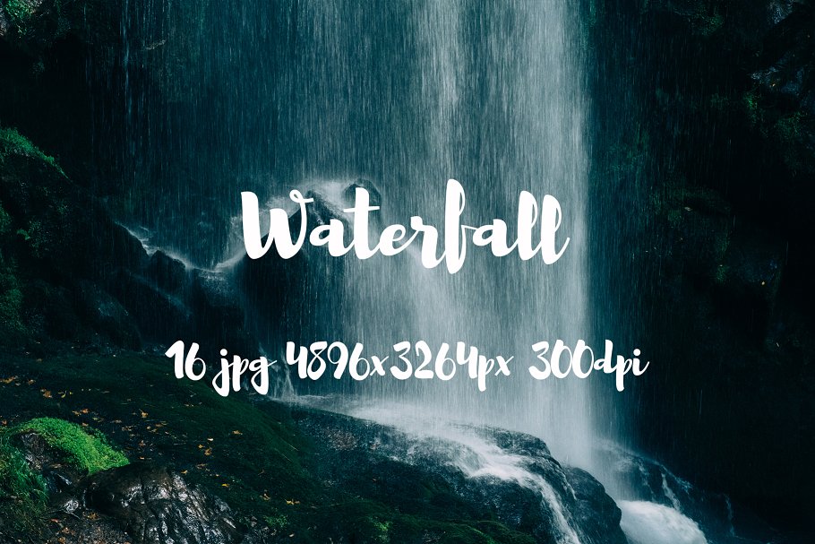 瀑布飞泻高清照片素材 Waterfall photo pack插图(5)