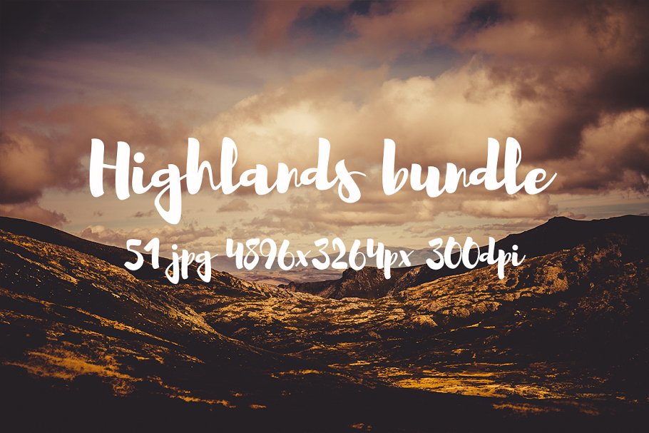 宏伟高地景观高清照片合集 Highlands photo bundle插图1