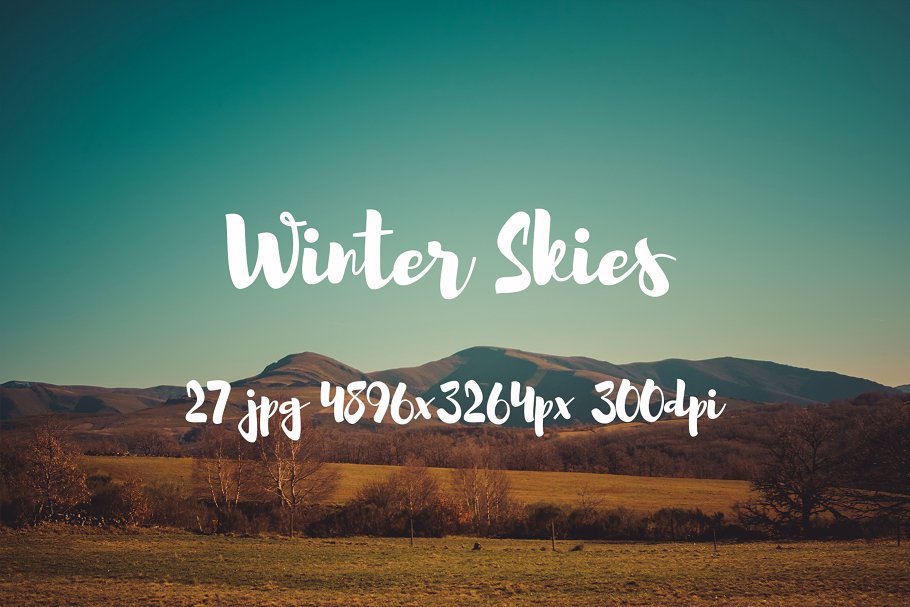冬季天空照片素材合集 Winter skies photo pack插图(11)