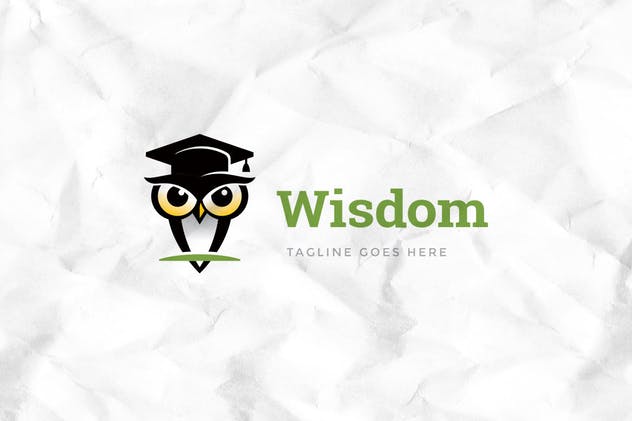 智慧智商开发品牌Logo模板 Wisdom Logo Template插图1