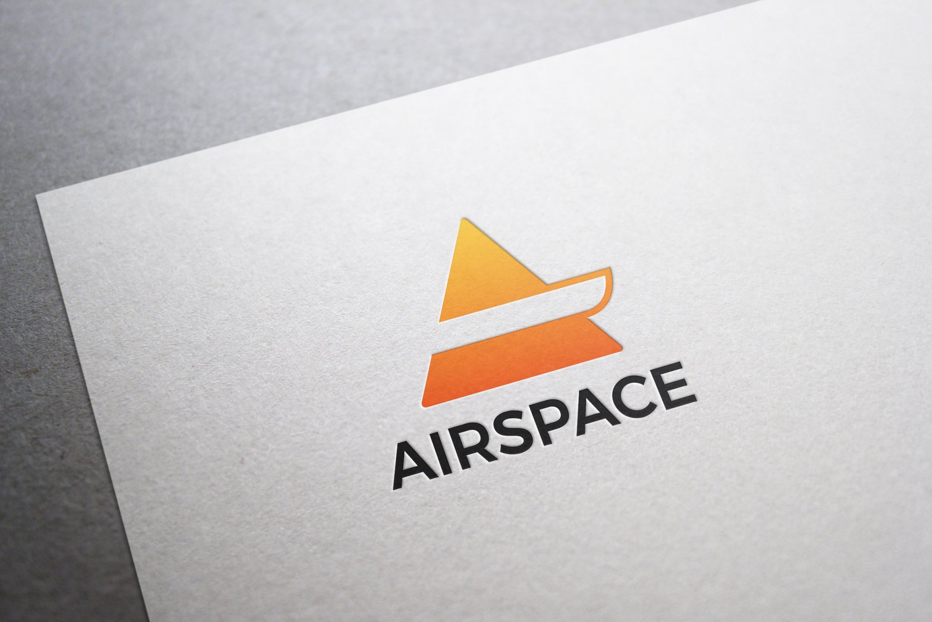创意字母Logo模板系列之字母A Airspace Letter A Logo插图(2)