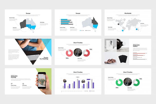 市场分析报告PPT幻灯片设计模板 Koultura : Powerpoint Presentation插图(9)