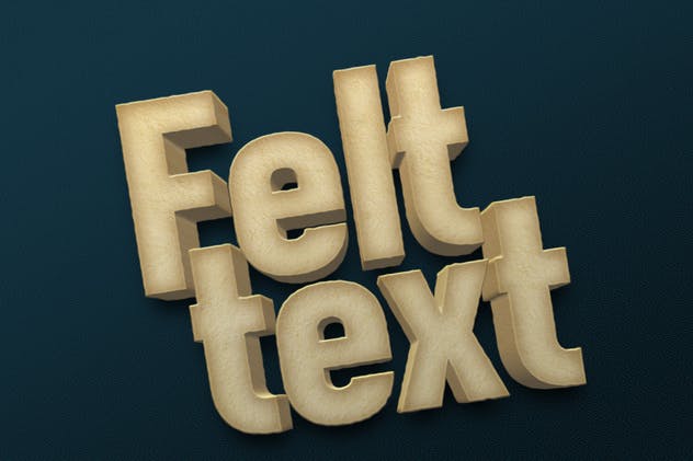 不同风格3D立体文字特效样式智能样机模板 3D Text Mockup Kit插图3