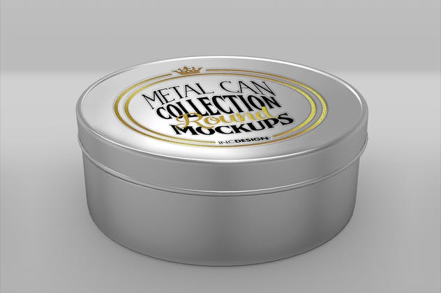 各种各样的金属罐头样机大合集 Vol. 1 Metal Can Mockup Collection插图(4)