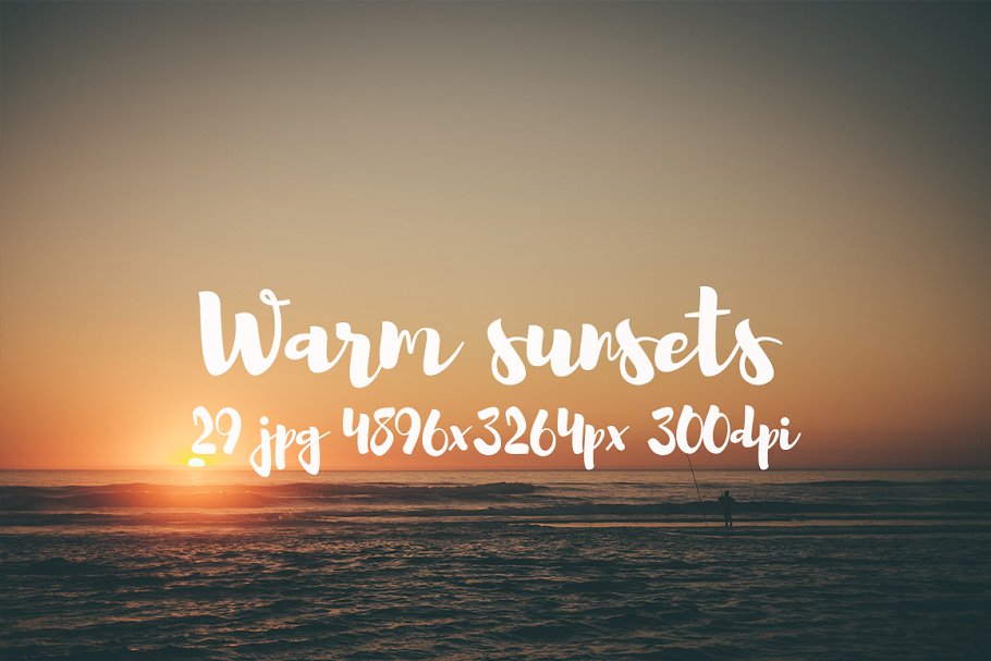 温暖的日落高清照片素材 Warm sunsets photo pack插图(2)