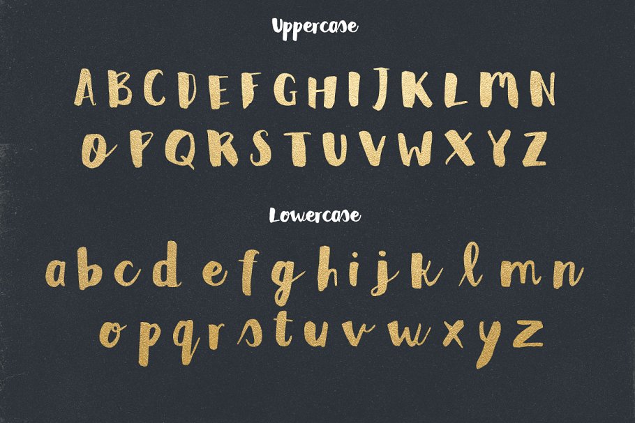 创意艺术画笔手绘英文字体 Moorgate brush script font插图(2)