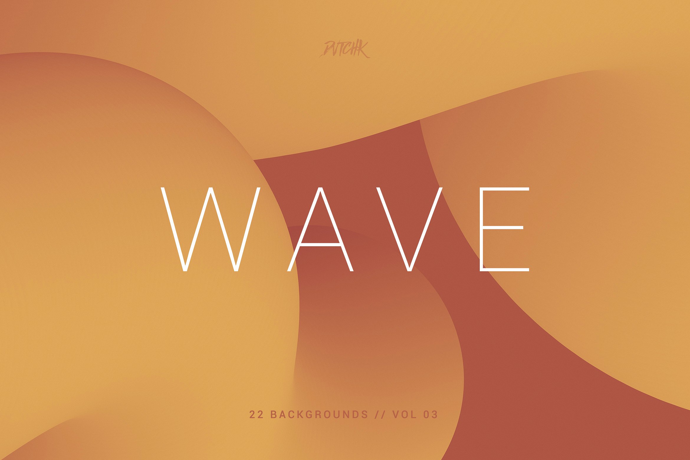 平滑渐变波纹背景v3 Wave | Smooth Backgrounds | Vol. 03插图