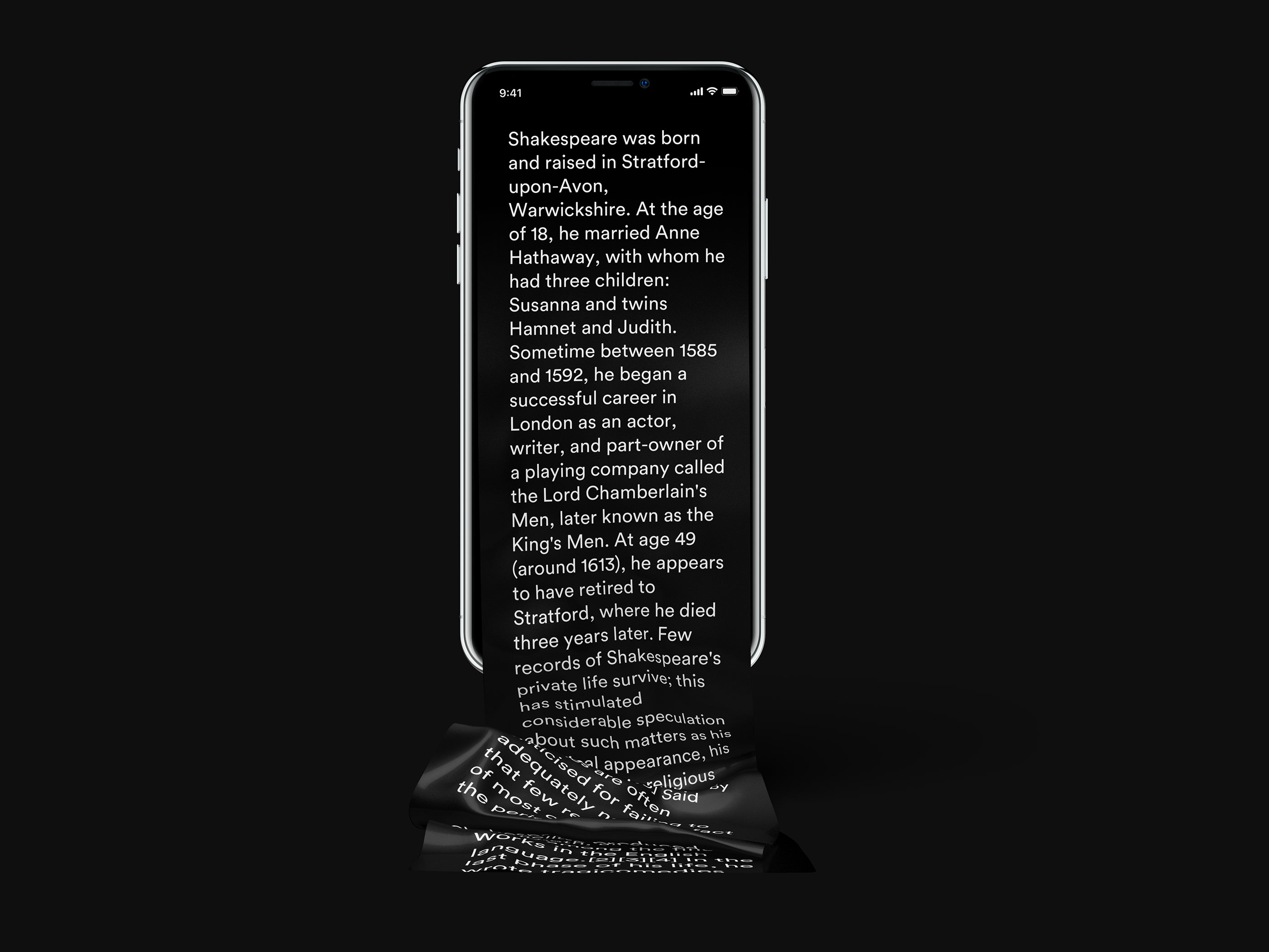 不一样的长滚动创意界面 iPhone X 样机 Free Long Scroll iPhone X Mockup插图