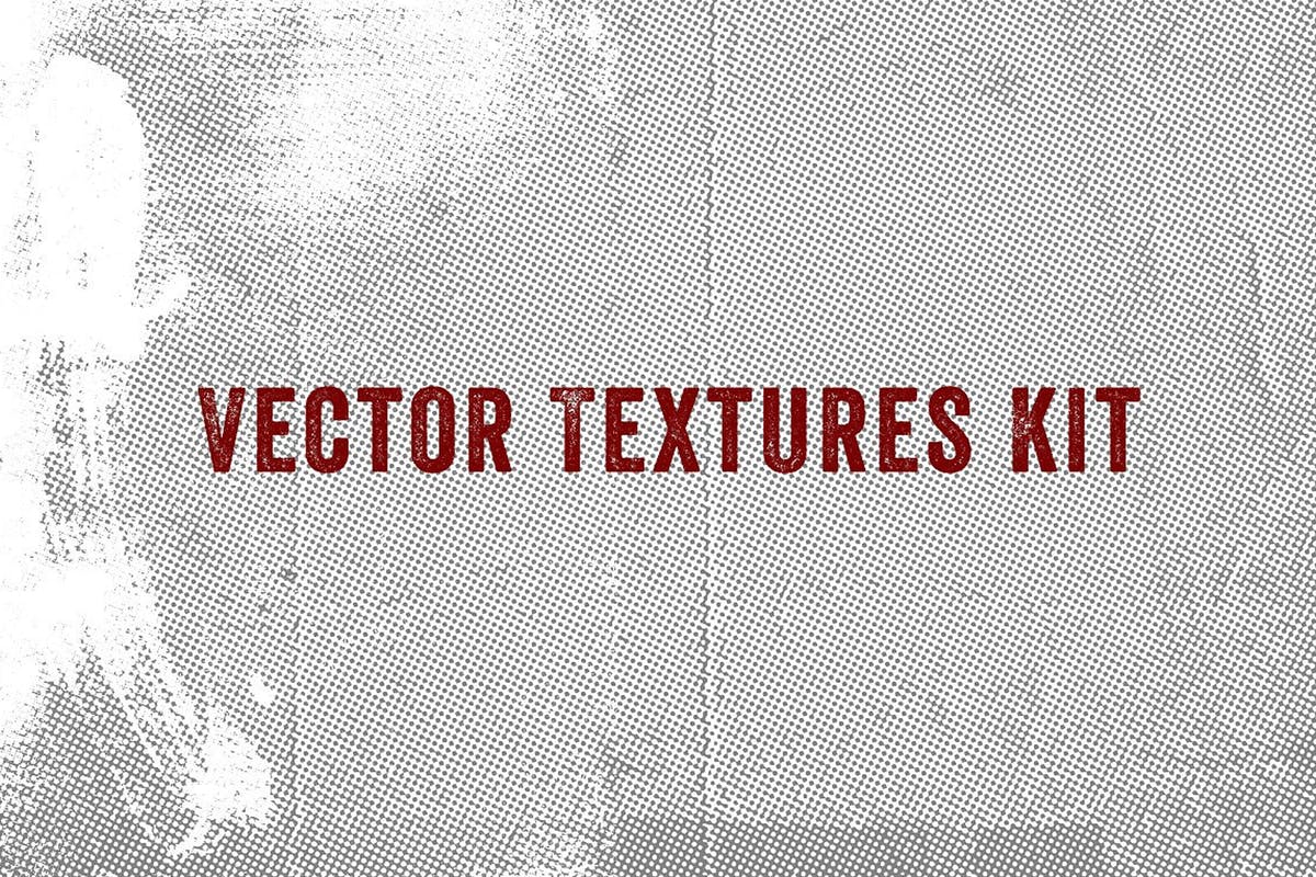 蒙太奇风格纹理肌理背景素材合集 Vector Textures Kit插图