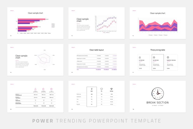 创意产品设计公司/新品发布PPT幻灯片设计模板 Power – Powerpoint Template插图(11)