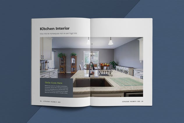 A5尺寸产品目录设计模板 A5 Interior Catalogue Template插图(12)