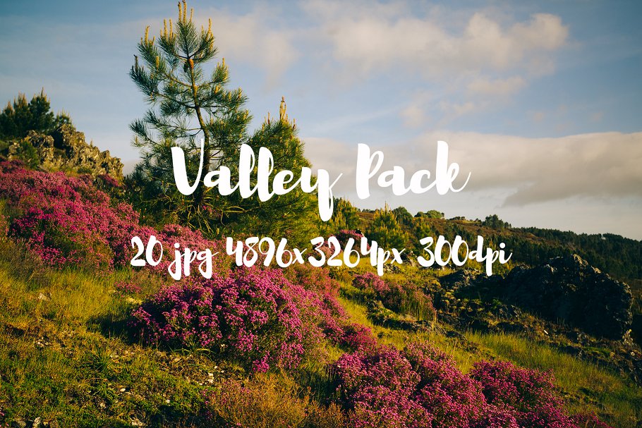 山谷风景高清照片素材 Valley Pack photo pack插图10