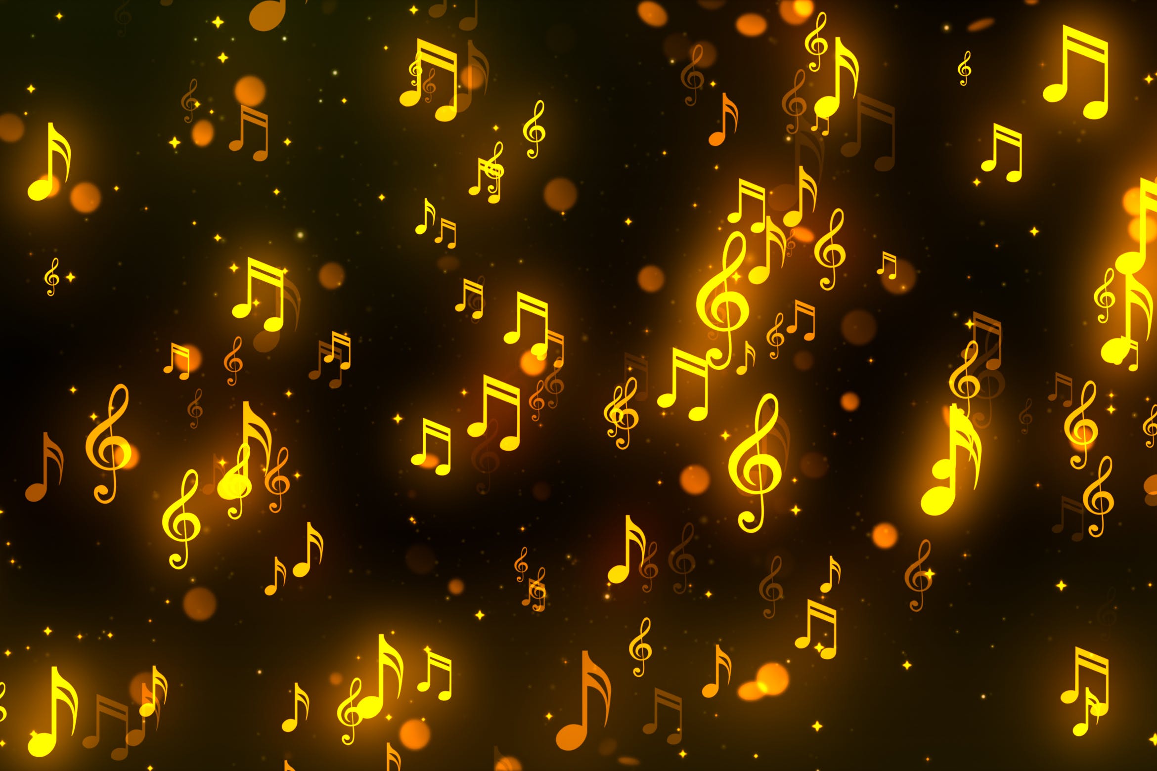 音乐符号高清背景图片素材v2 Music Notes 2插图